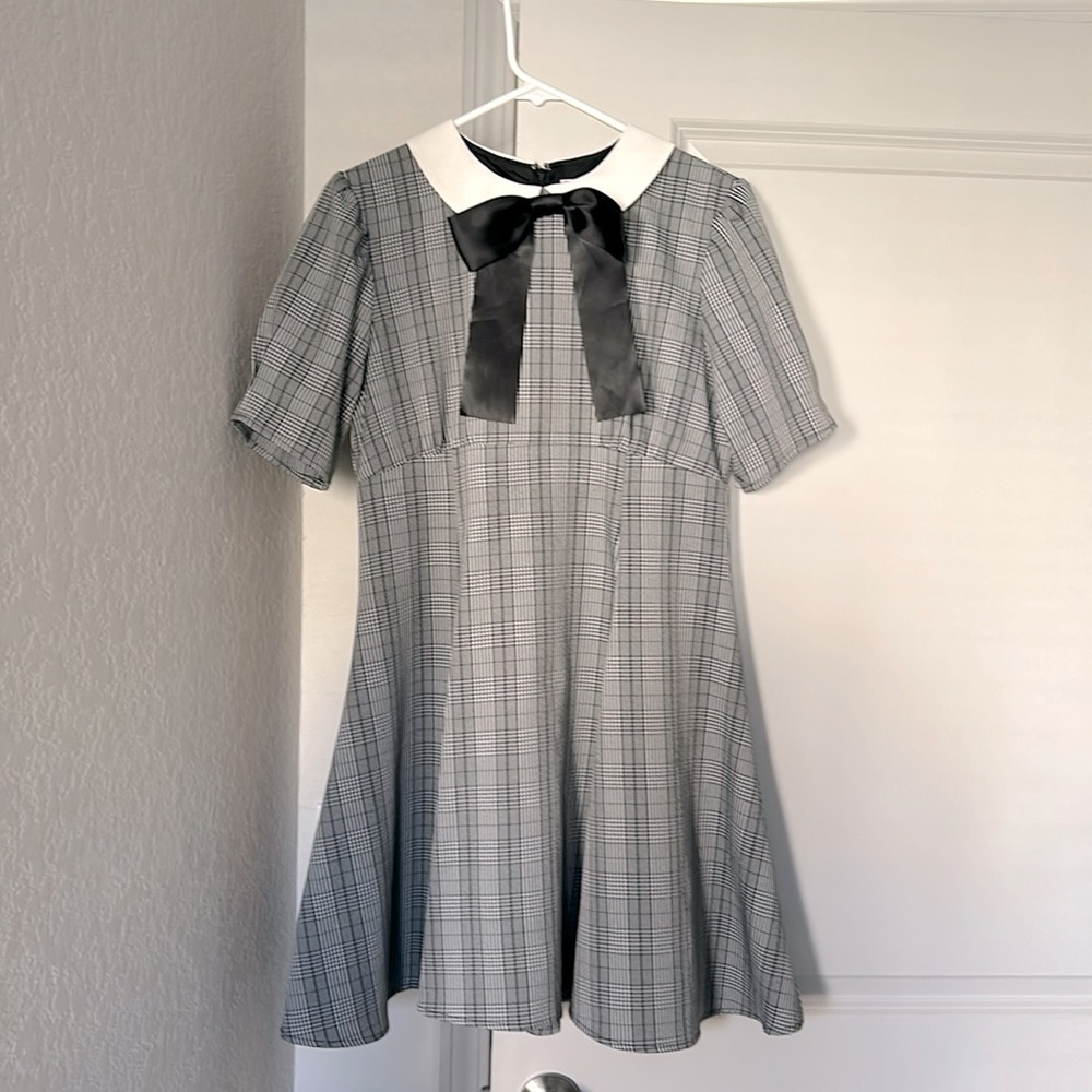 Ank Rouge Plaid Doll Dress